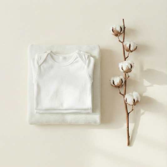 %100 Saf Pamuk Bebek Zıbın